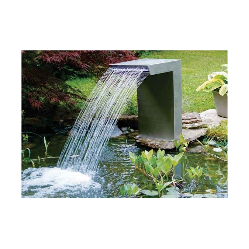 Fontaine extérieure jardin décoration chute d'eau cascade effet
