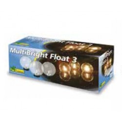 MULTIBRIGHT FLOAT x3 - verre lumineuses en bassin Boules flottantes pour