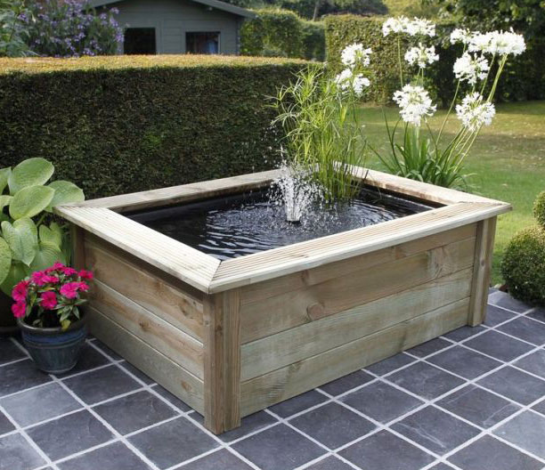 Comment installer un bassin de jardin sur une terrasse - Le Monde Du Bassin
